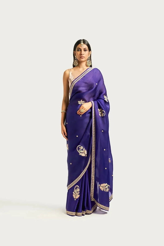 Shalimar Buti Jamun Saree - Pallodstore