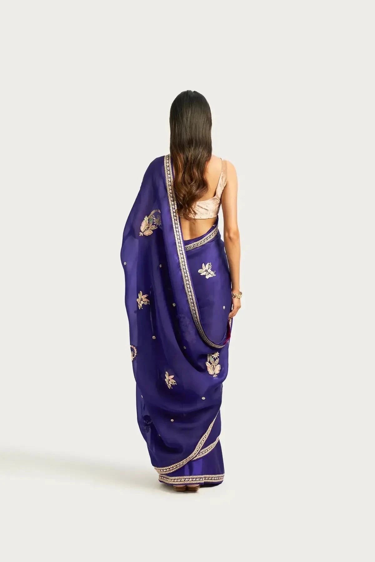 Shalimar Buti Jamun Saree - Pallodstore