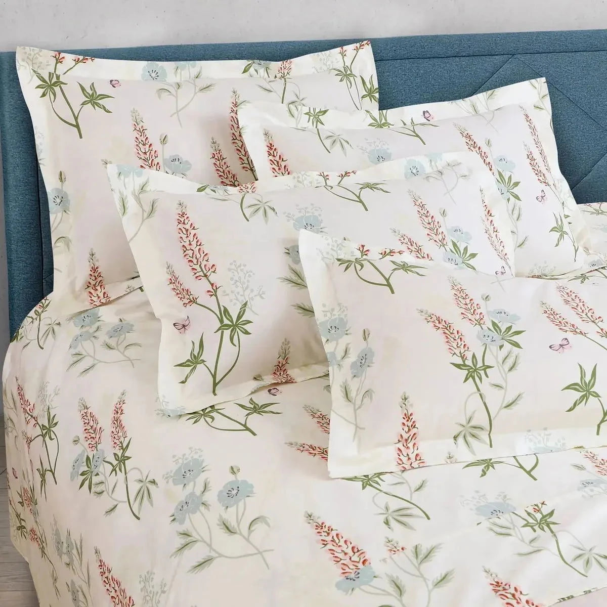 Sion Printed OFF-White 500TC Egyptian Cotton Bedding - Pallodstore