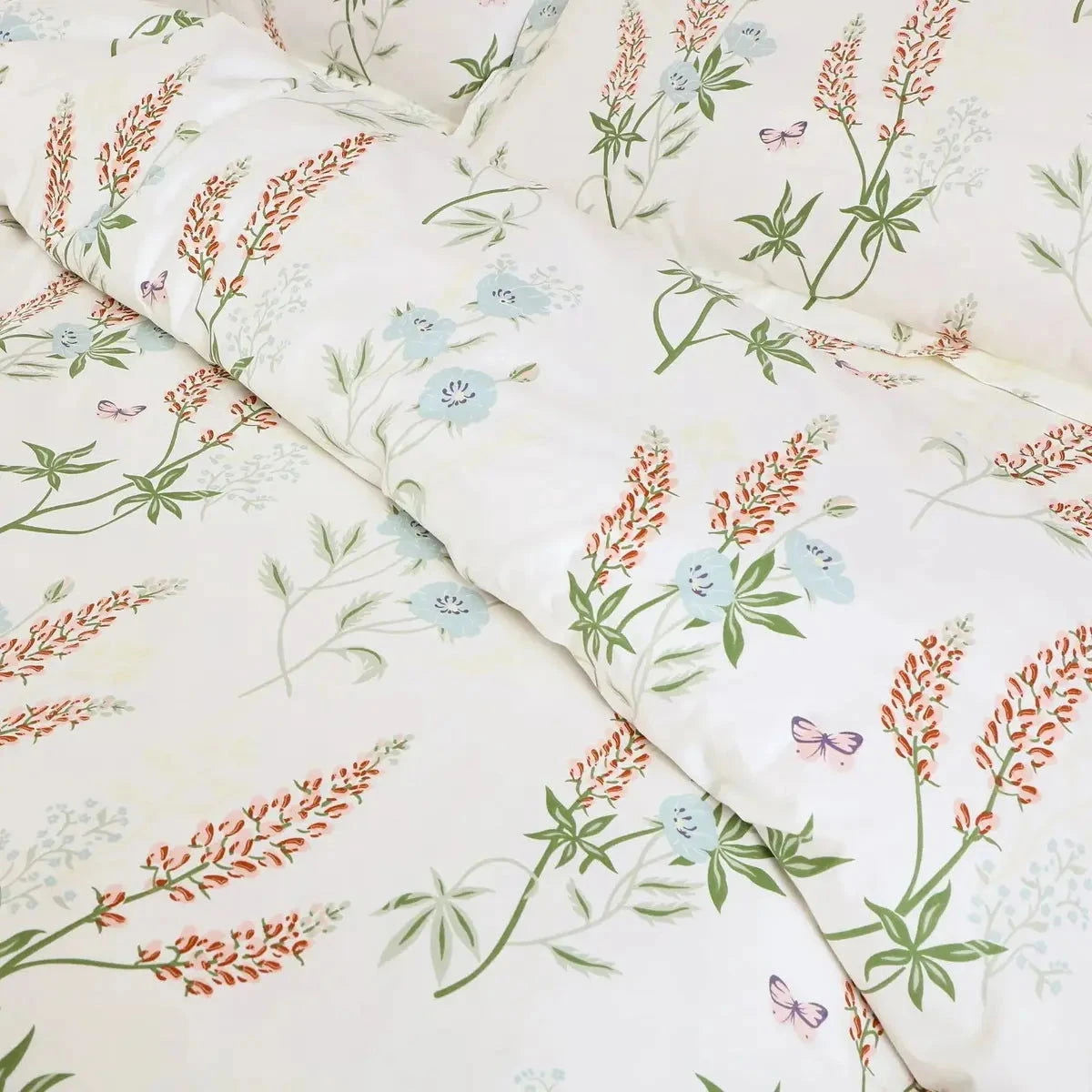 Sion Printed OFF-White 500TC Egyptian Cotton Bedding - Pallodstore