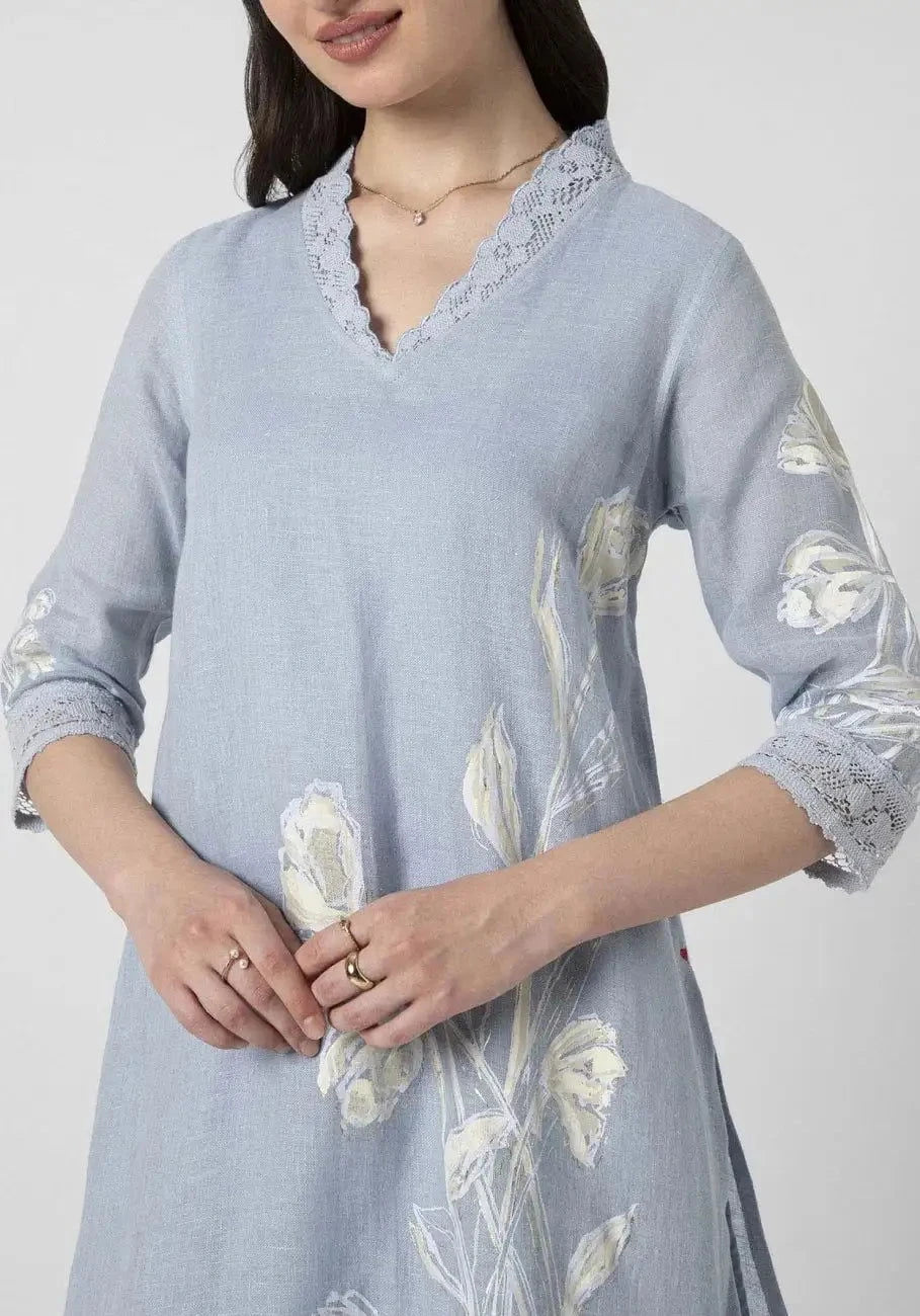 Star Tulip Paint Fly Free Tunic with Pant - Pallodstore