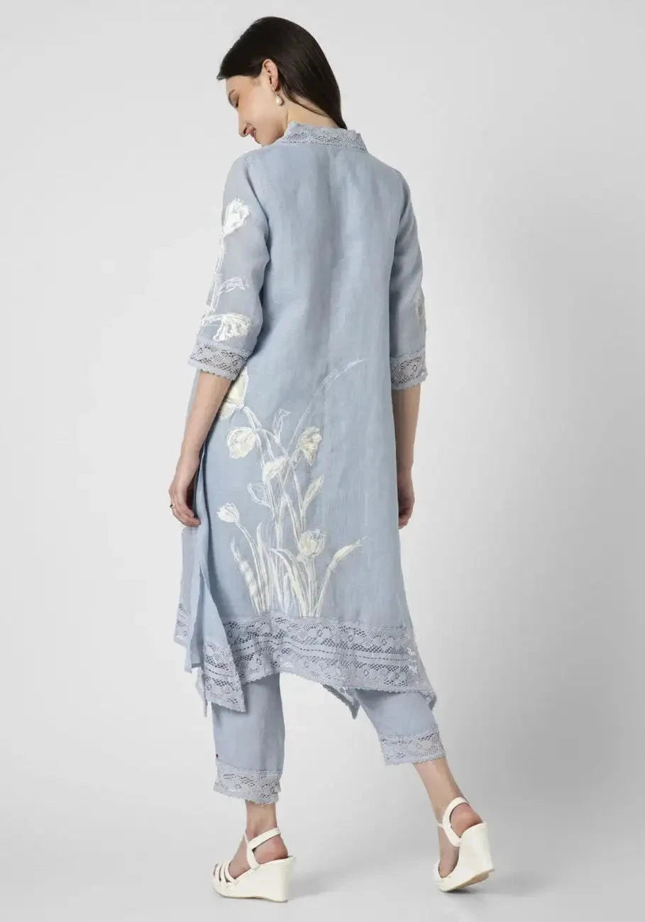 Star Tulip Paint Fly Free Tunic with Pant - Pallodstore