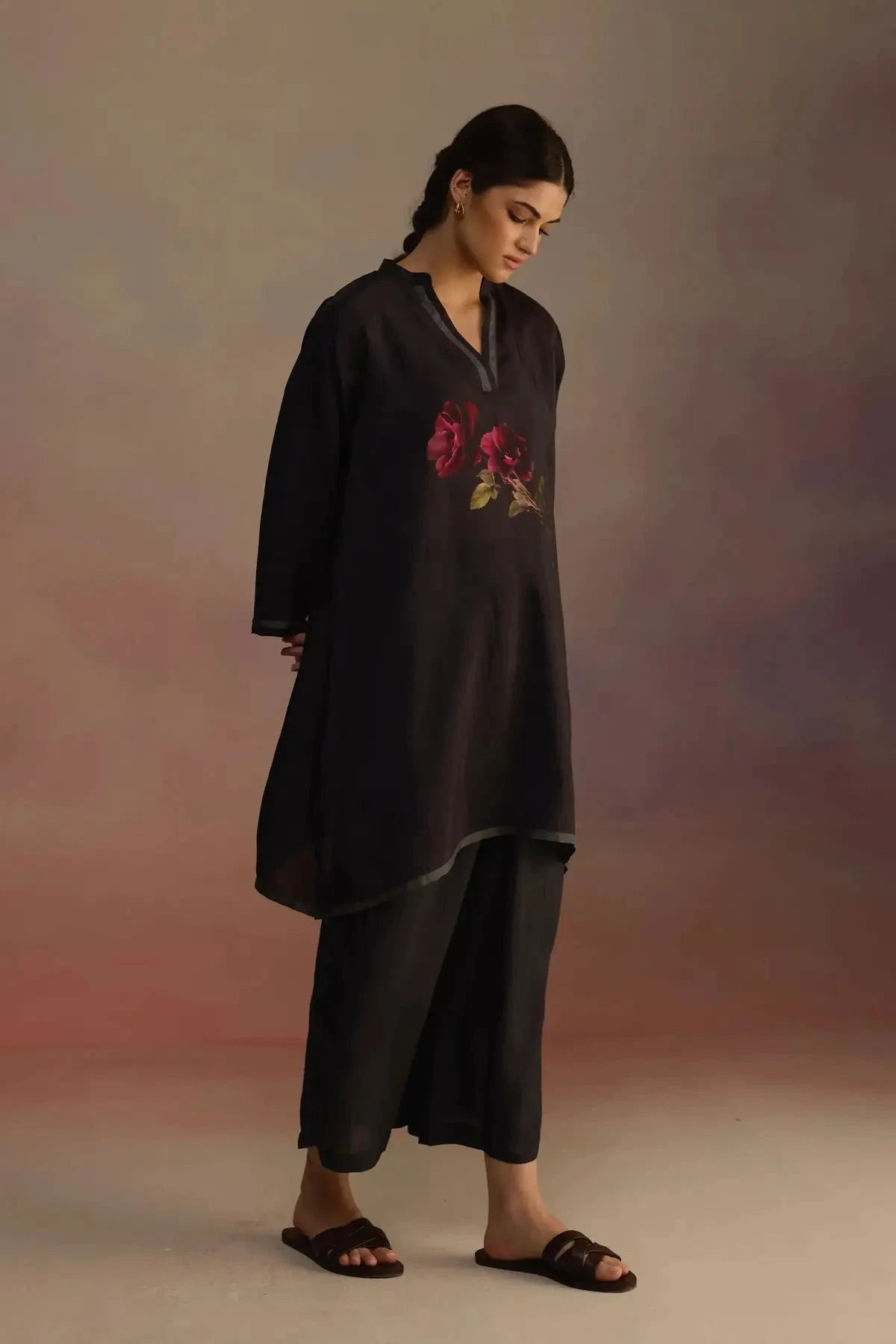Wallflower Charcoal Co-ord Set - Pallodstore