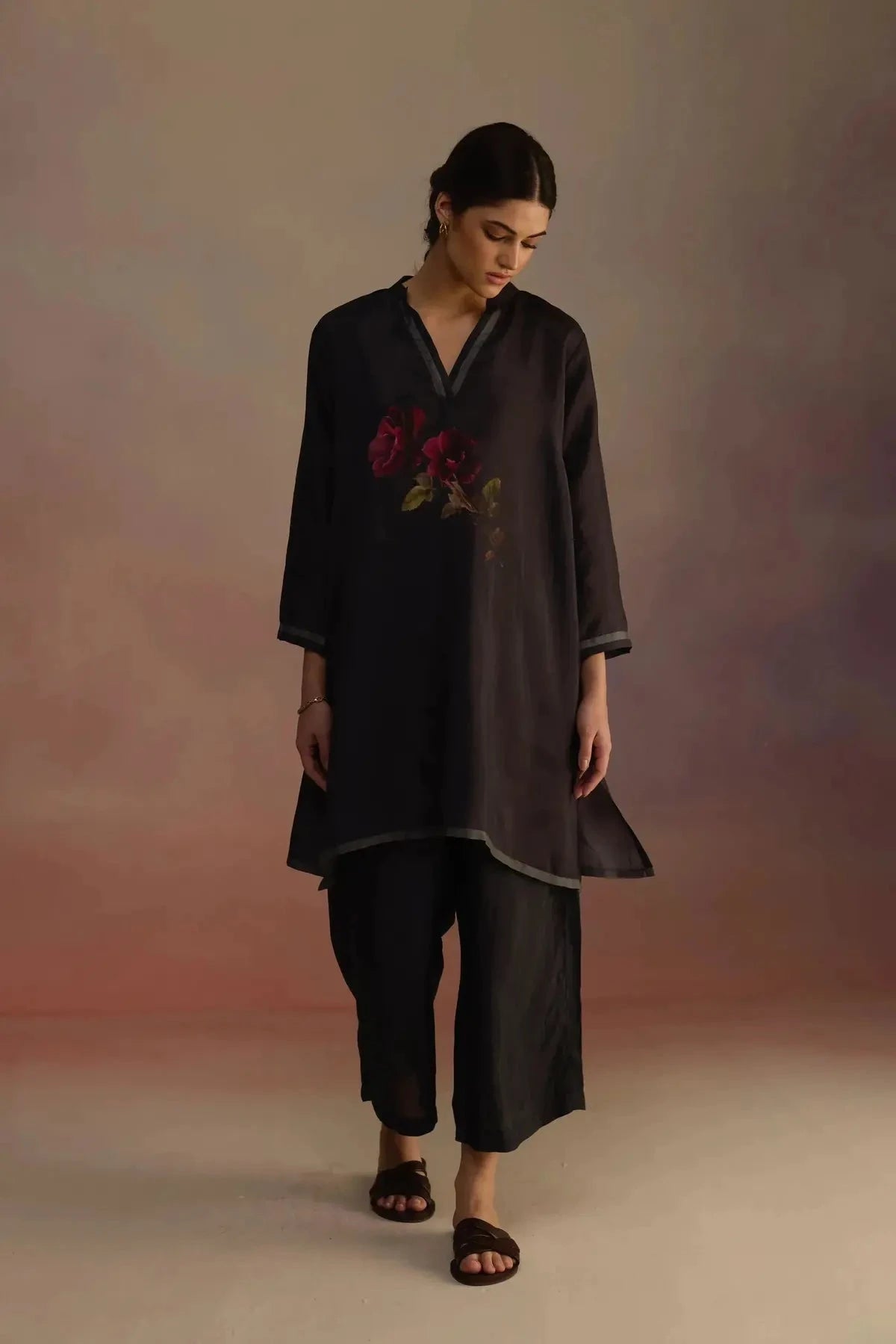 Wallflower Charcoal Co-ord Set - Pallodstore