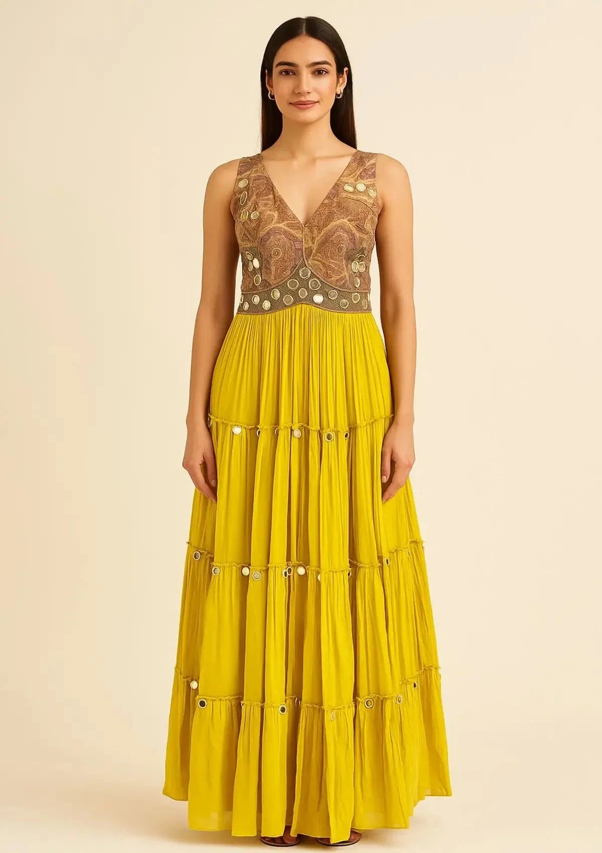 Yellow Long One Piece - Pallodstore