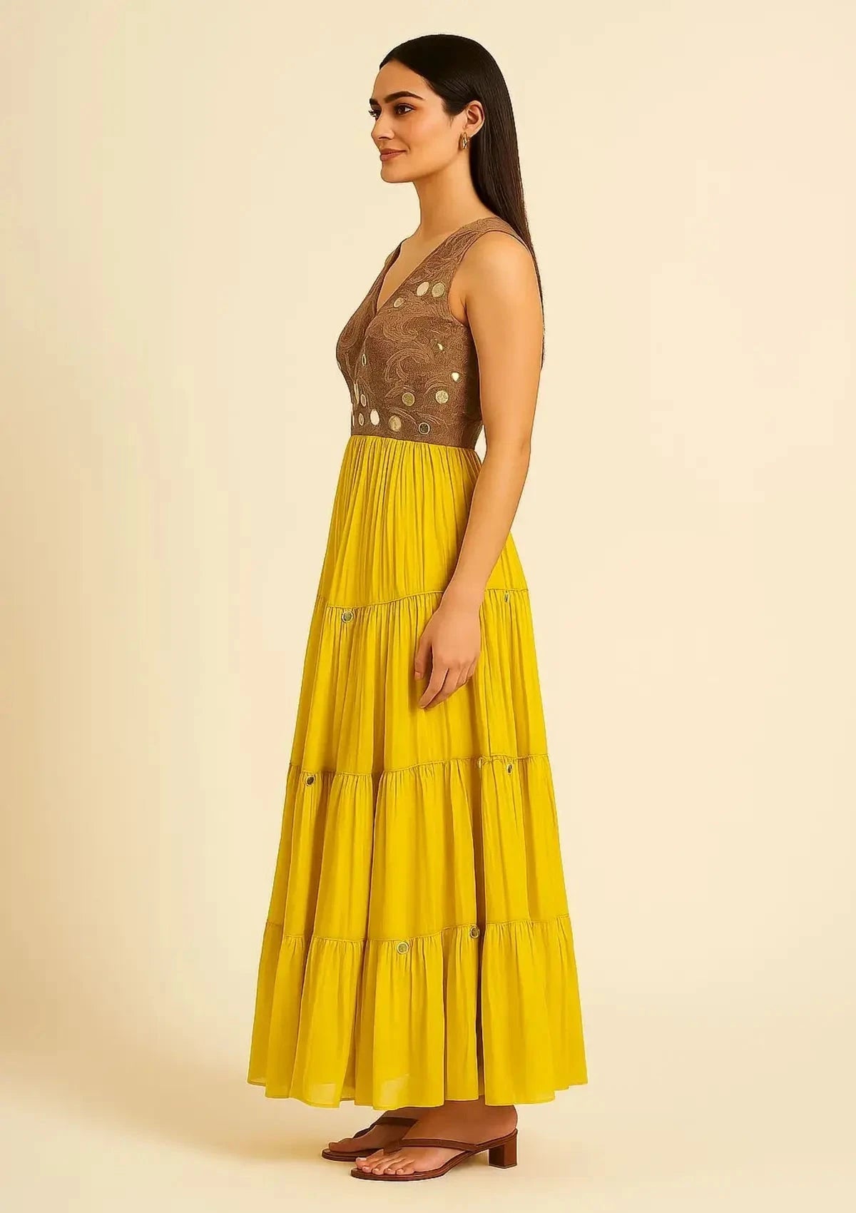 Yellow Long One Piece - Pallodstore